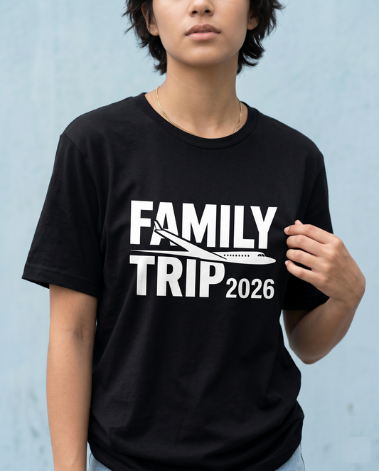 Funny Matching Family Trip Outfits, Personalized Vacation Hoodies , Matching Group Travel Apparel, Beach Trip Tee, Family Vacation Gift