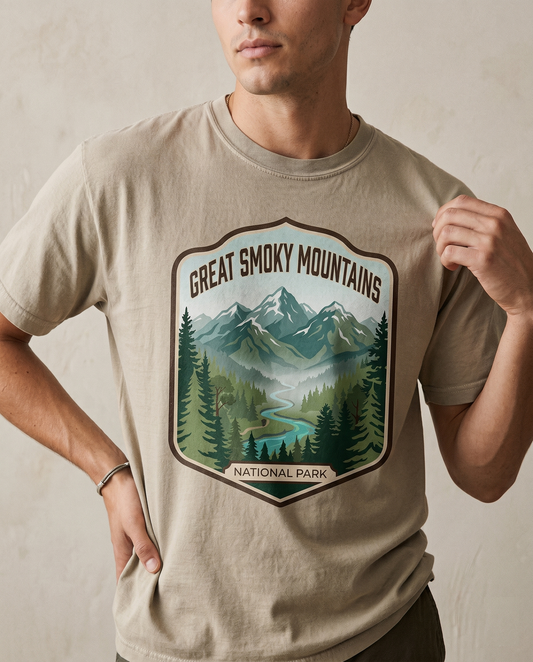 Great Smoky Mountains National Park Shirt, Smoky Mountains Hoodie, Vintage NC TN Mountain Sweatshirt, Custom Appalachian Trail Gift