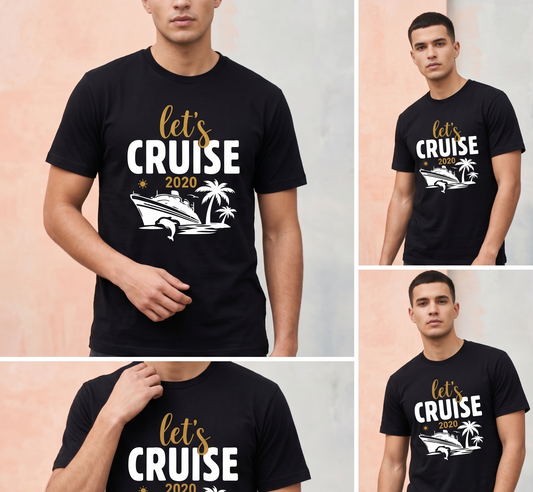 Custom Let's Cruise 2026 Shirt, Matching Family Cruise Hoodie, Personalized Group Vacation Sweatshirt, Ship Life Tee, Family Trip 2026 Gift