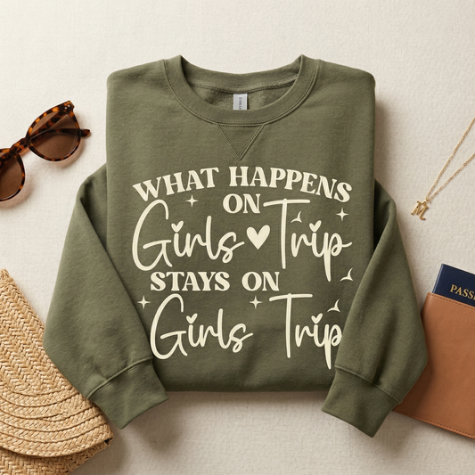 Custom Girls Trip Shirt, Personalized Bachelorette Party T-Shirt,Group Vacation Shirts, Bestie Weekend Gift, Matching Summer Travel Top