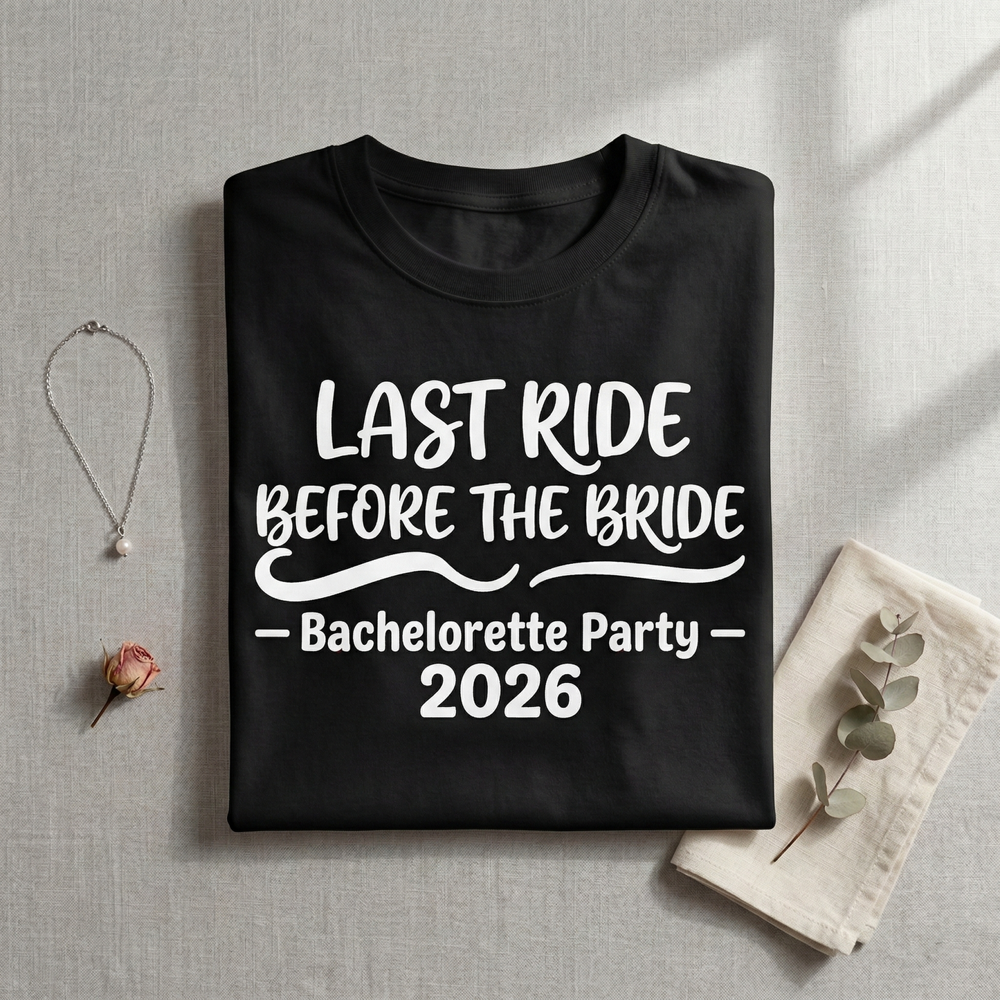 Custom Last Ride Shirt, Matching Bachelorette Party Shirts, Nashville Bachelorette, Bridesmaid Proposal Gift, Custom Event Date Tee