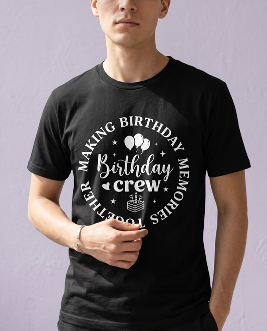 Custom Birthday Crew Hoodie, Making Birthday Memories Together Shirt, Personalized Birthday Squad Sweatshirt, Family Birthday Group Tees