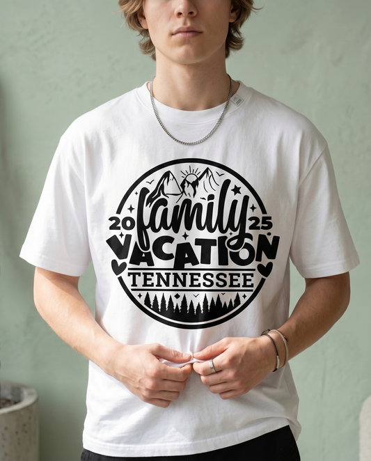 Custom Tennessee Family Vacation 2026 Shirt, Personalized Smoky Mountains Trip Hoodie, Tennessee Vacation Matching Group Sweatshirt