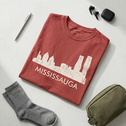 Custom Mississauga Skyline Hoodie | Personalized Ontario Sweatshirt | Sauga Hometown Pride Sweater | Canadian Travel Souvenir Gift
