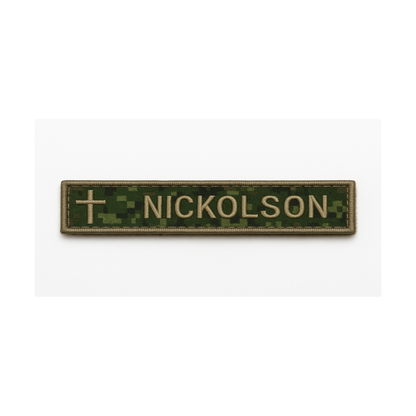 Canadian Army Nametape - Custom Name Tags Made in Canada