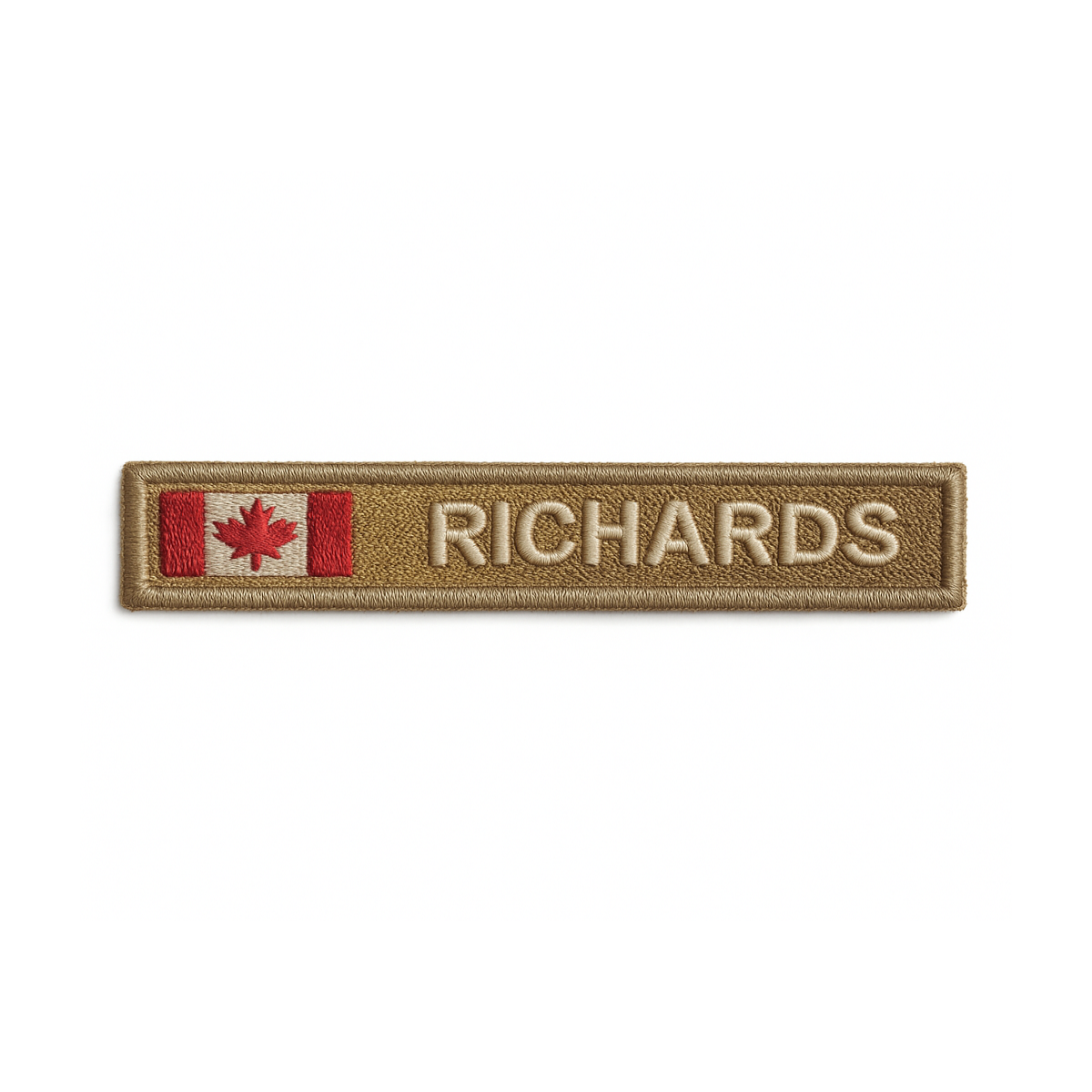 Canadian Army Nametape - Custom Name Tags Made in Canada