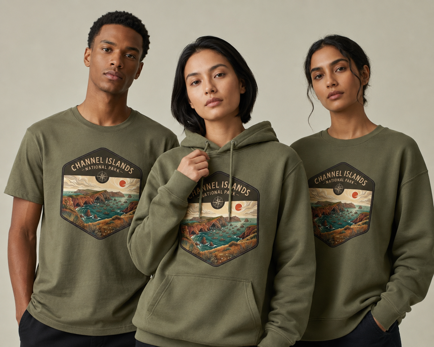 Channel Islands National Park Shirt, Vintage California Nature Hoodie, Custom Hiking Sweatshirt, Retro National Park Gift, Adventure Tee