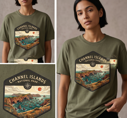 Channel Islands National Park Shirt, Vintage California Nature Hoodie, Custom Hiking Sweatshirt, Retro National Park Gift, Adventure Tee