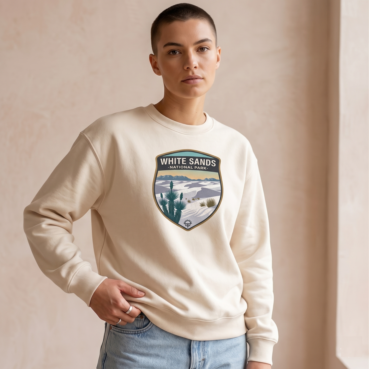 White Sands National Park Shirt, New Mexico Desert Hoodie, Vintage Dunes Sweatshirt, Custom Adventure Gift, Retro National Park Apparel