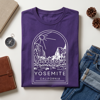 Custom Yosemite Shirt, Yosemite California Sweatshirt, Personalized Nature Hoodie,