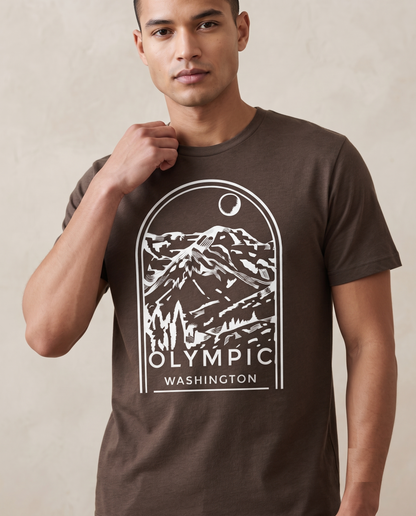 Custom Olympic National Park Shirt, Minimalist Washington Sweatshirt, Personalized Nature Hoodie