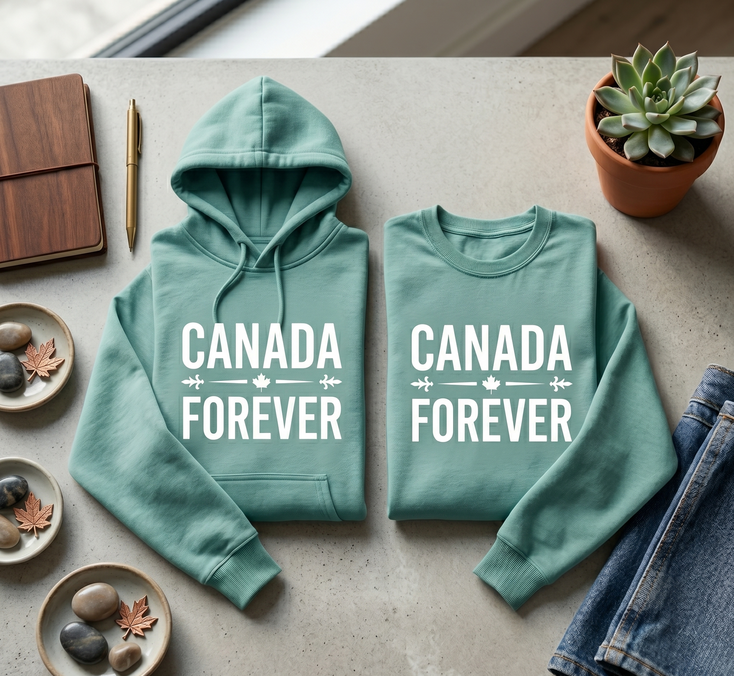 Custom Canada Forever T-Shirt | Personalized Canadian Pride Tee, Custom Name Canada Shirt, Retro Maple Leaf Fleur-de-lis Unisex Graphic Top