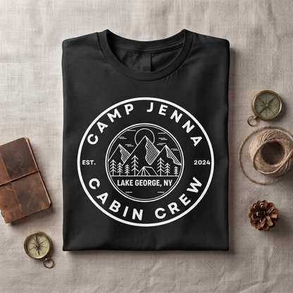Custom Camping Shirt, Custom Cabin Crew Sweatshirt, Personalised Camp Bachelorette Hoodie