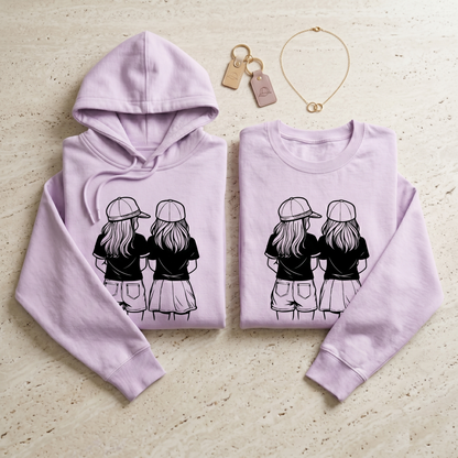 Custom I'd Take A Bullet For You Hoodie, Personalized Bestie T-Shirt, Funny Friendship Sweatshirt, Girl Squad Apparel