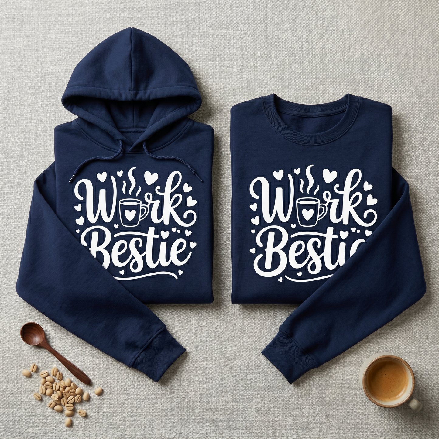 Work Bestie Shirt, Coffee Lover, Coworker Appreciation Gift, Office Squad Apparel