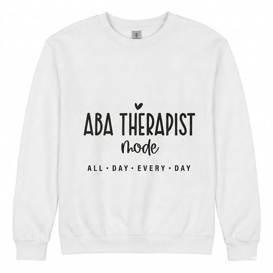 ABA Therapist Mode Shirt – BCBA, RBT Professional Apparel Gift