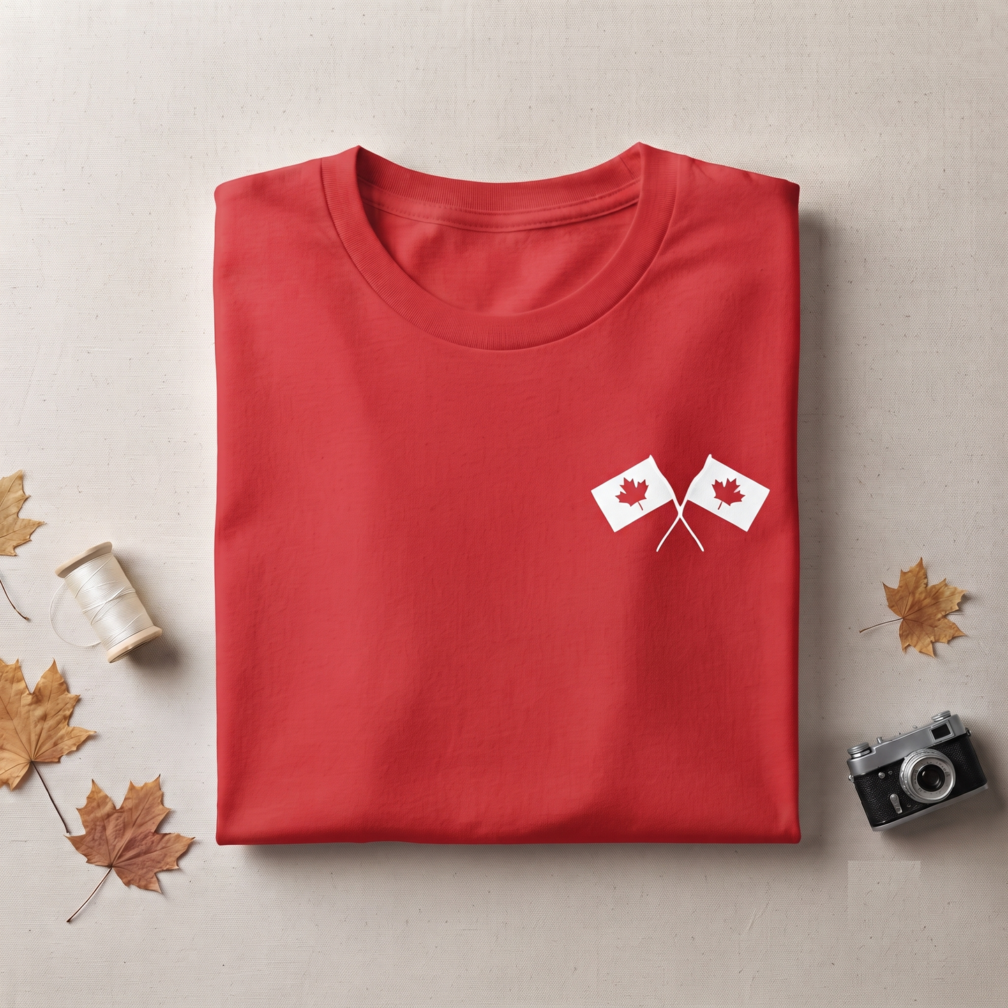 Custom Crossed Canada Flags Shirt, Hoodie, Sweatshirt, Canadian Souvenir Apparel