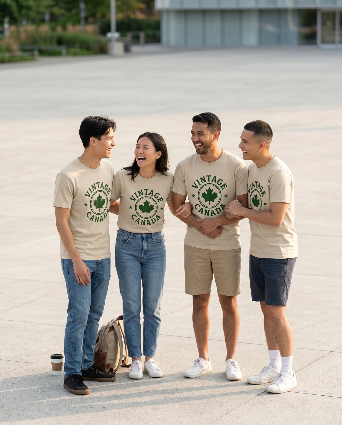 Custom Vintage Canada Shirt, Retro Collegiate Maple Leaf Tee, Personalized Canada Day T-Shirt, Varsity Style Canadian Pride Apparel