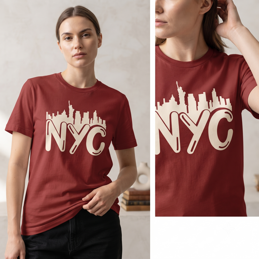 NYC Skyline Shirt, Retro New York Sweatshirt, Vintage New York City Hoodie, Personalized NYC Souvenir Gift