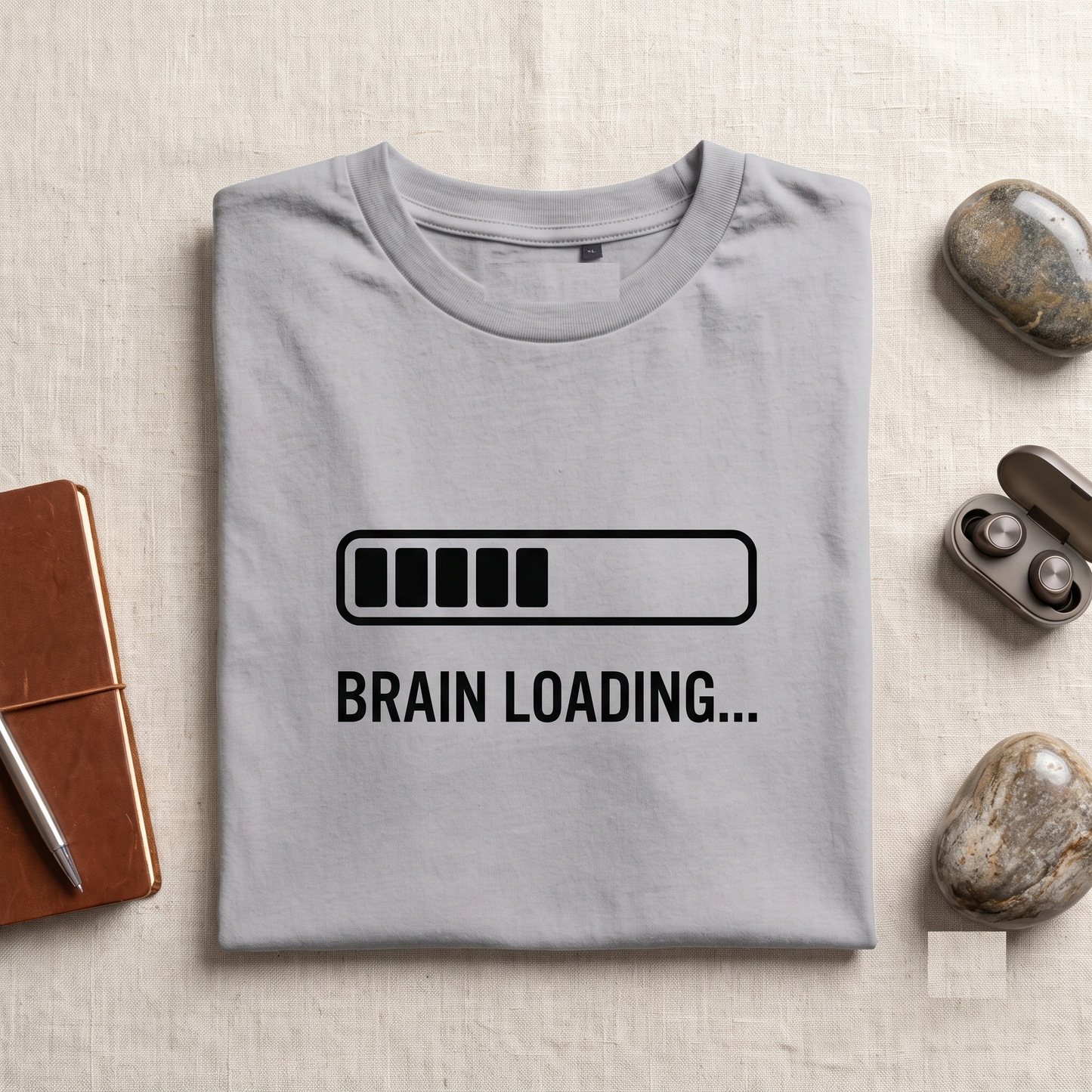 Brain Loading Shirt, Funny Tech T-shirt, Custom Loading Bar Sweatshirt, Gamer Hoodie, Personalized Funny Tee