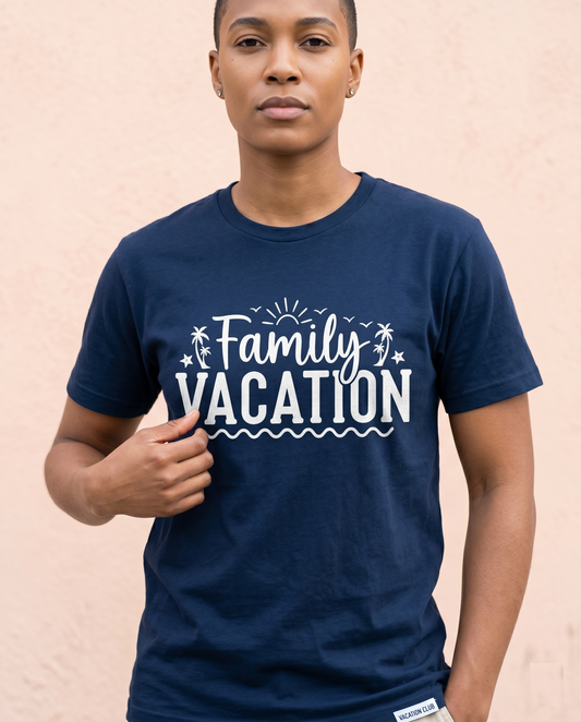 Custom Family Vacation Shirts 2026, Matching Tropical Beach Trip Hoodie, Personalized Family Reunion Sweatshirt, Summer Vacation Crewneck