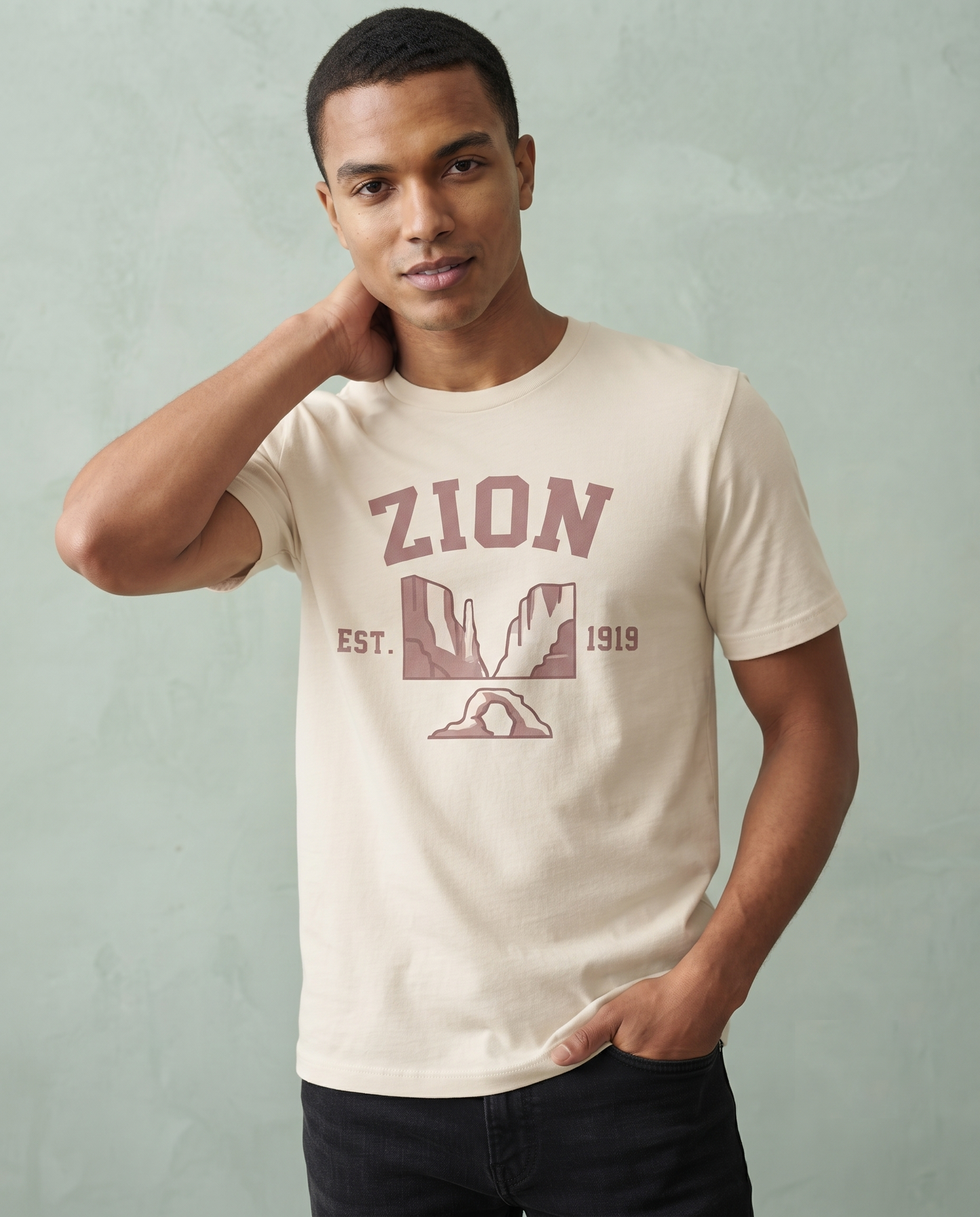 Custom Zion National Park Shirt, Retro Varsity Arch Hoodie, Nature Lover Apparel
