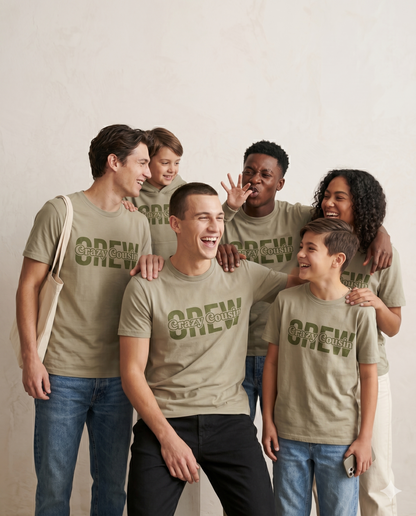 Custom Crazy Cousin Crew Shirt, Retro Matching Family Reunion Hoodie, Personalized Cousin Gift, Family Vacation Sweatshirt, Groovy Crewneck