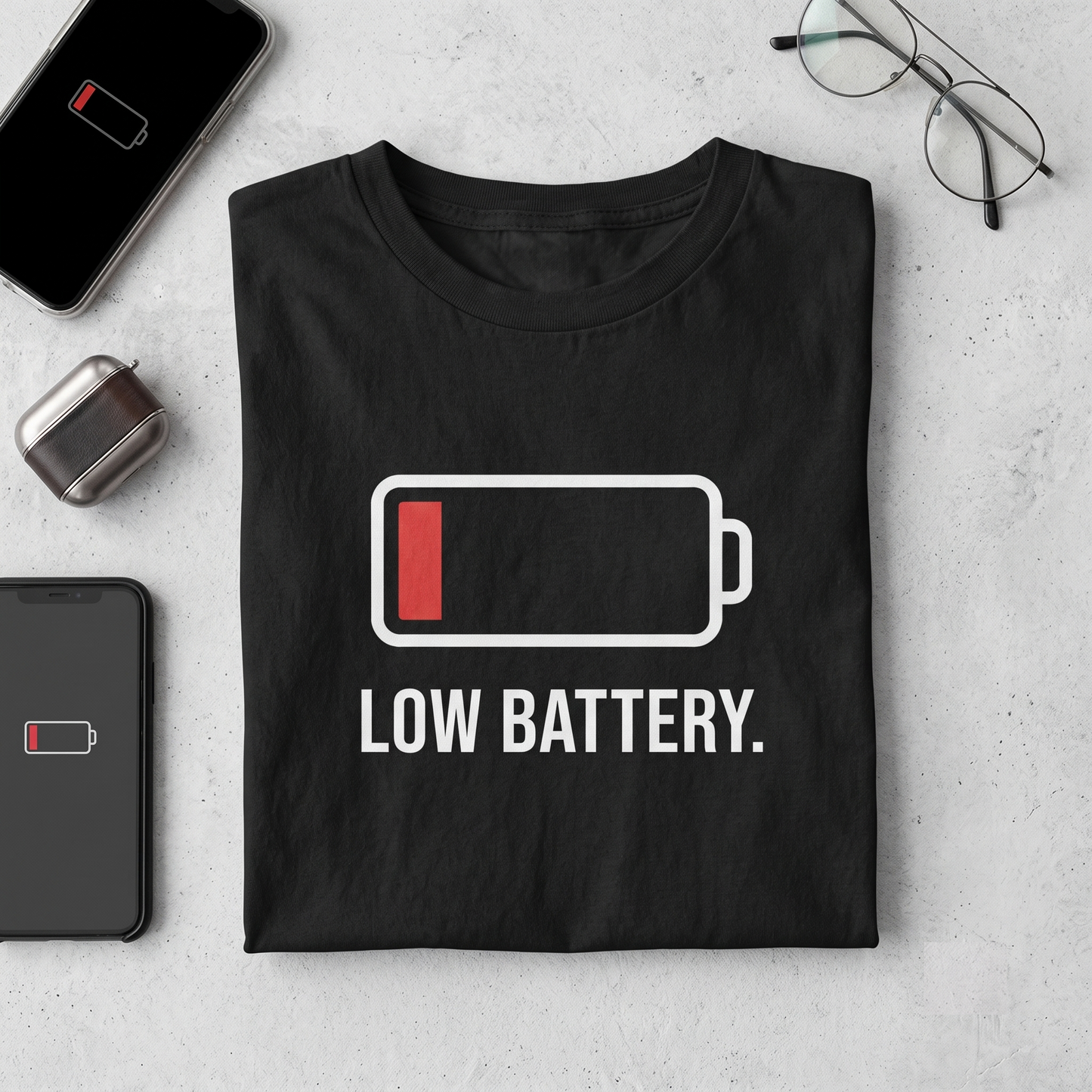Low Battery Shirt, Funny Introvert Sweatshirt, Tired Mom Hoodie, Personalized Gamer Gift, Custom Text Tee, Funny Sleepy Shirt