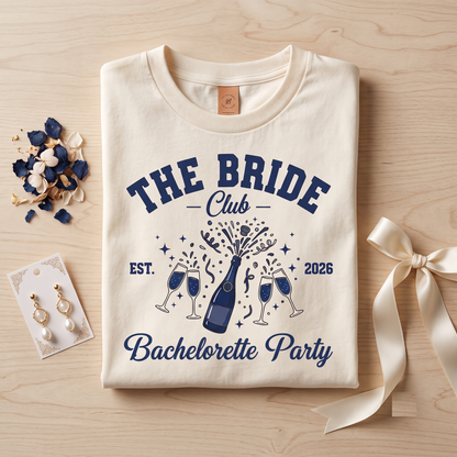 Bride Club Bachelorette Party Shirt, Bridal Crew Sweatshirt, Bridesmaid Hoodie