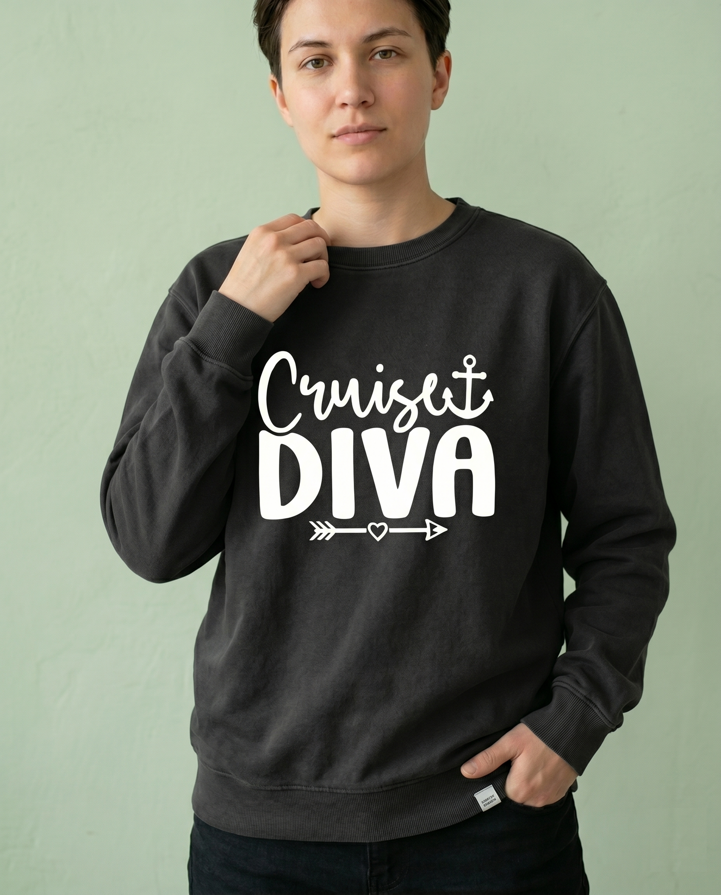 Custom Cruise Diva Shirt, Personalized 2026 Hoodie, Vacation Sweatshirt, Nautical Anchor Gift