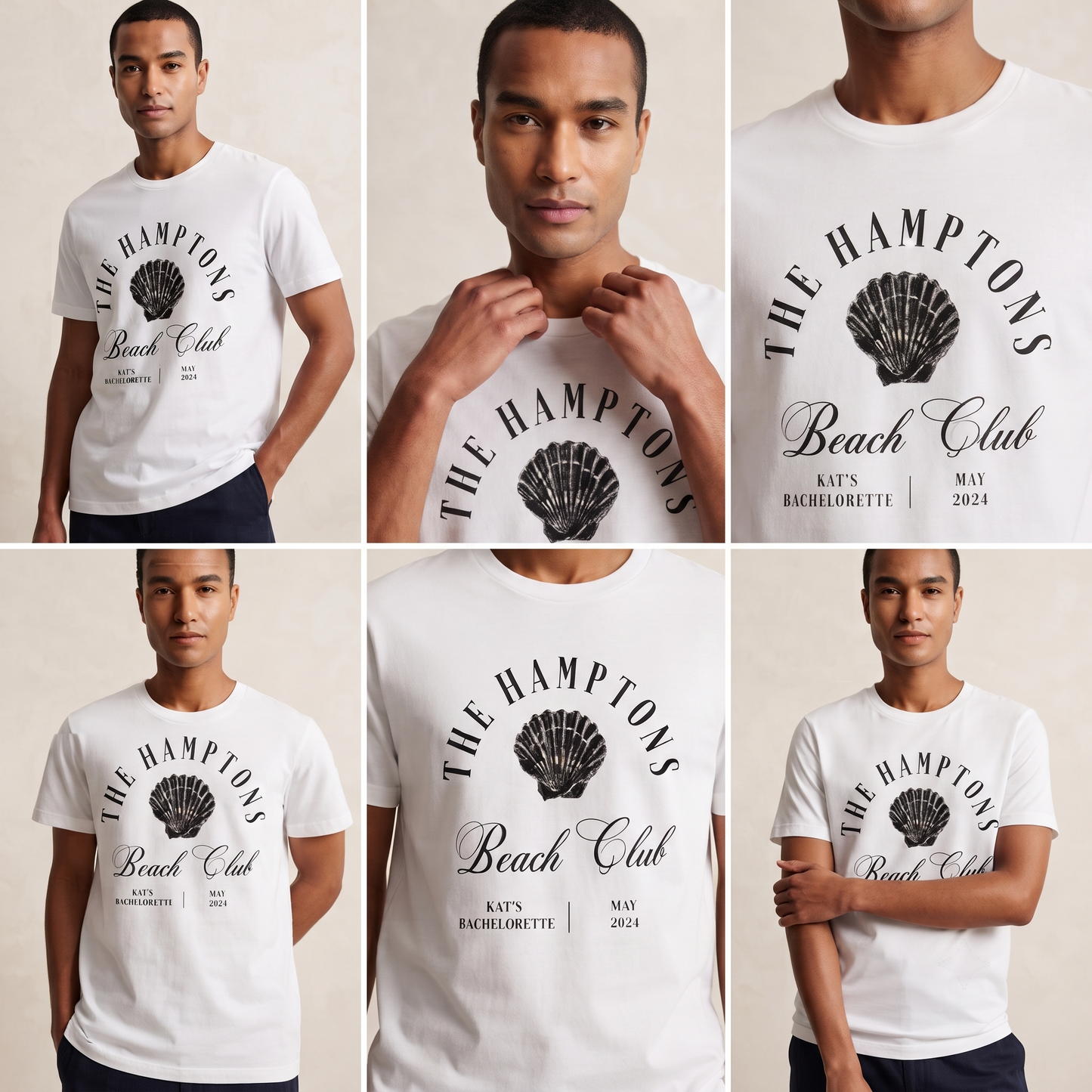 Custom Hamptons Beach Club Shirt, Custom Bachelorette Party Shirt, Beach Vacation Sweatshirt