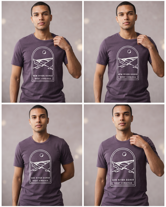 Custom New River Gorge Shirt, Minimalist West Virginia Sweatshirt, Personalized Nature Hoodie,