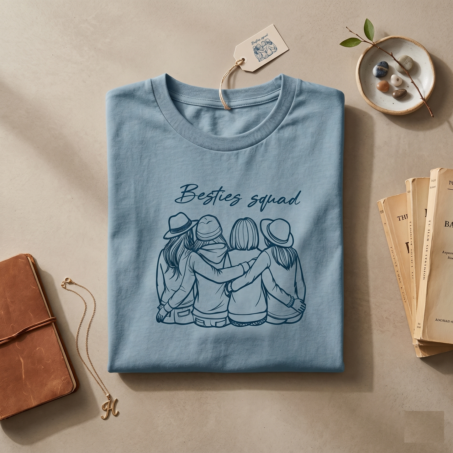 Custom Besties Squad Hoodie, Personalized Friend Group Sweatshirt, Bachelorette Party Apparel