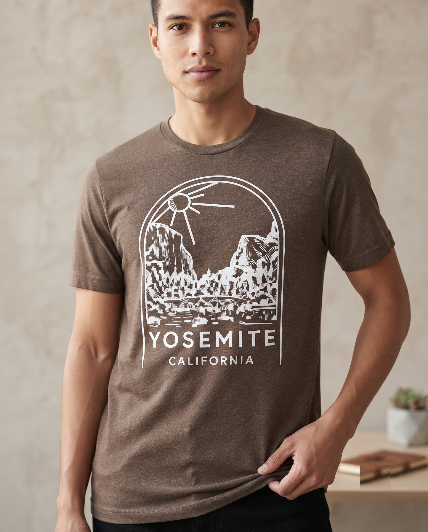 Custom Yosemite Shirt, Vintage National Park Sweatshirt, California Hoodie, Personalized Mountain Souvenir T-shirt