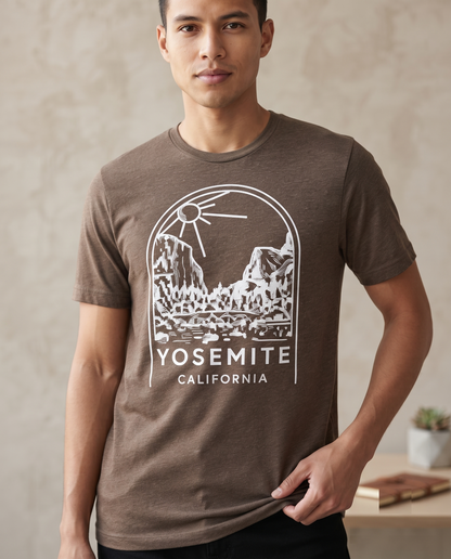 Custom Yosemite Shirt, Vintage National Park Sweatshirt, California Hoodie, Personalized Mountain Souvenir T-shirt