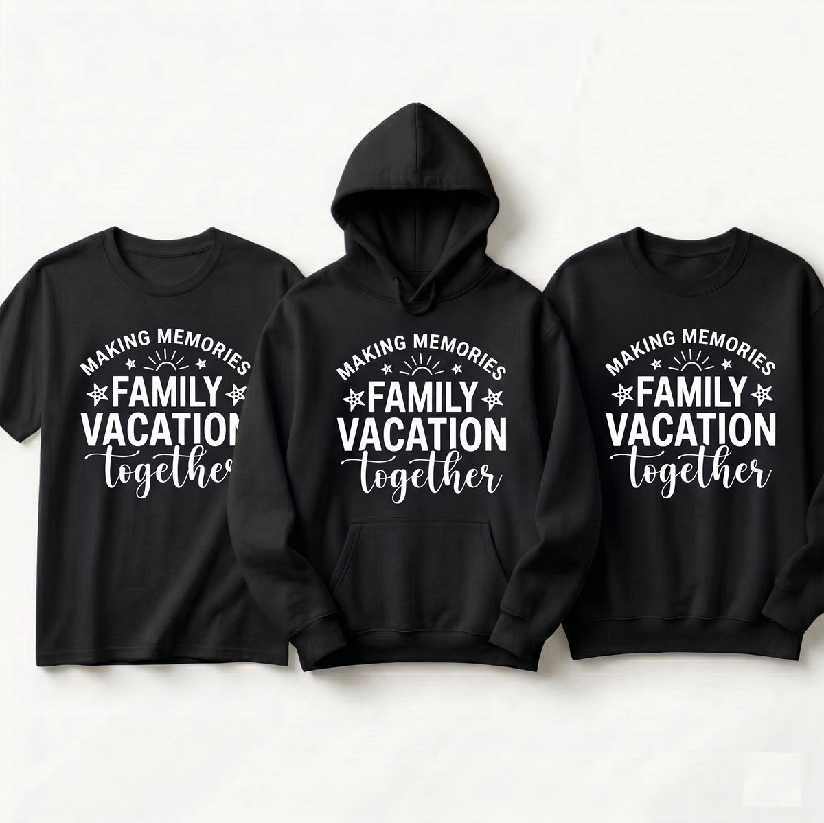 Family Vacation Shirts, Making Memories Together Matching Family Trip Hoodie, Personalized Family Reunion Sweatshirt
