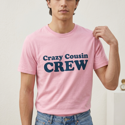 Custom Crazy Cousin Crew Shirt, Matching Cousin Hoodies, Family Reunion Sweatshirt, Personalized Cousin Gift, Cousin Squad Outfits