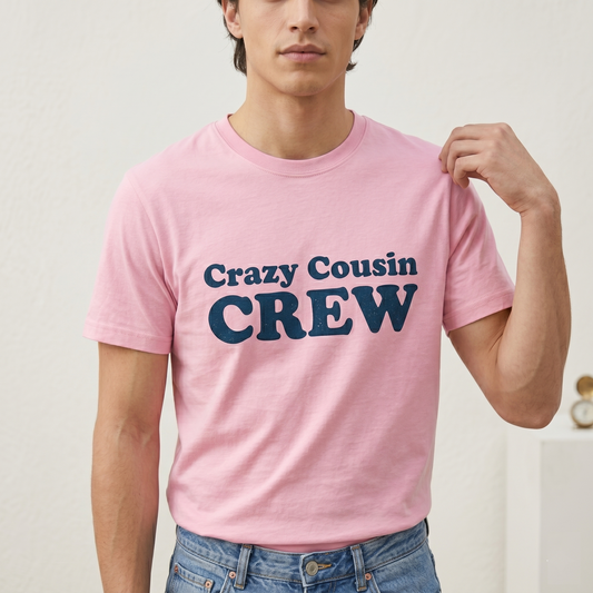 Custom Crazy Cousin Crew Shirt, Matching Cousin Hoodies, Family Reunion Sweatshirt, Personalized Cousin Gift, Cousin Squad Outfits
