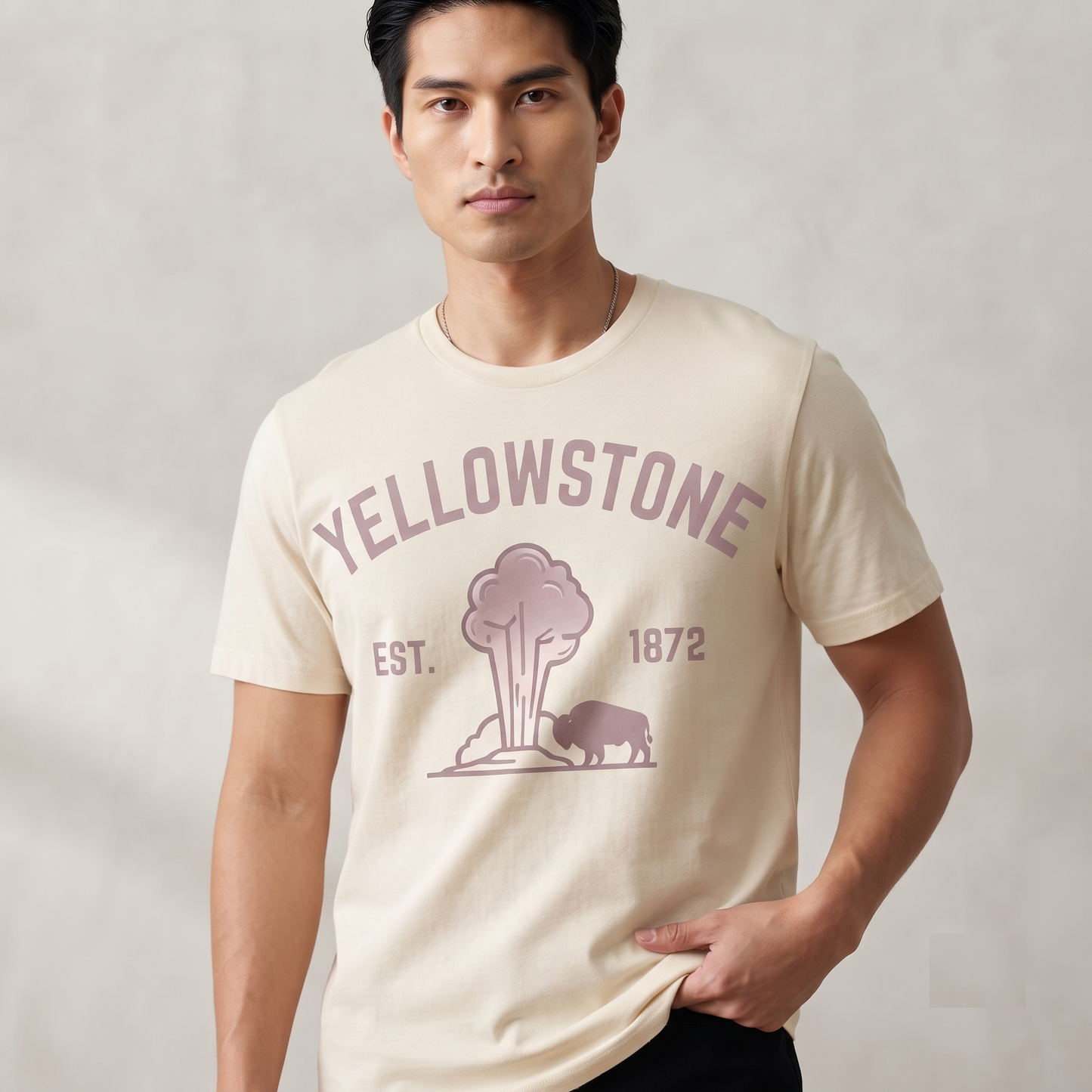 Custom Yellowstone Shirt, Vintage Yellowstone Sweatshirt, Retro Geyser Hoodie, Customized National Park Tshirt
