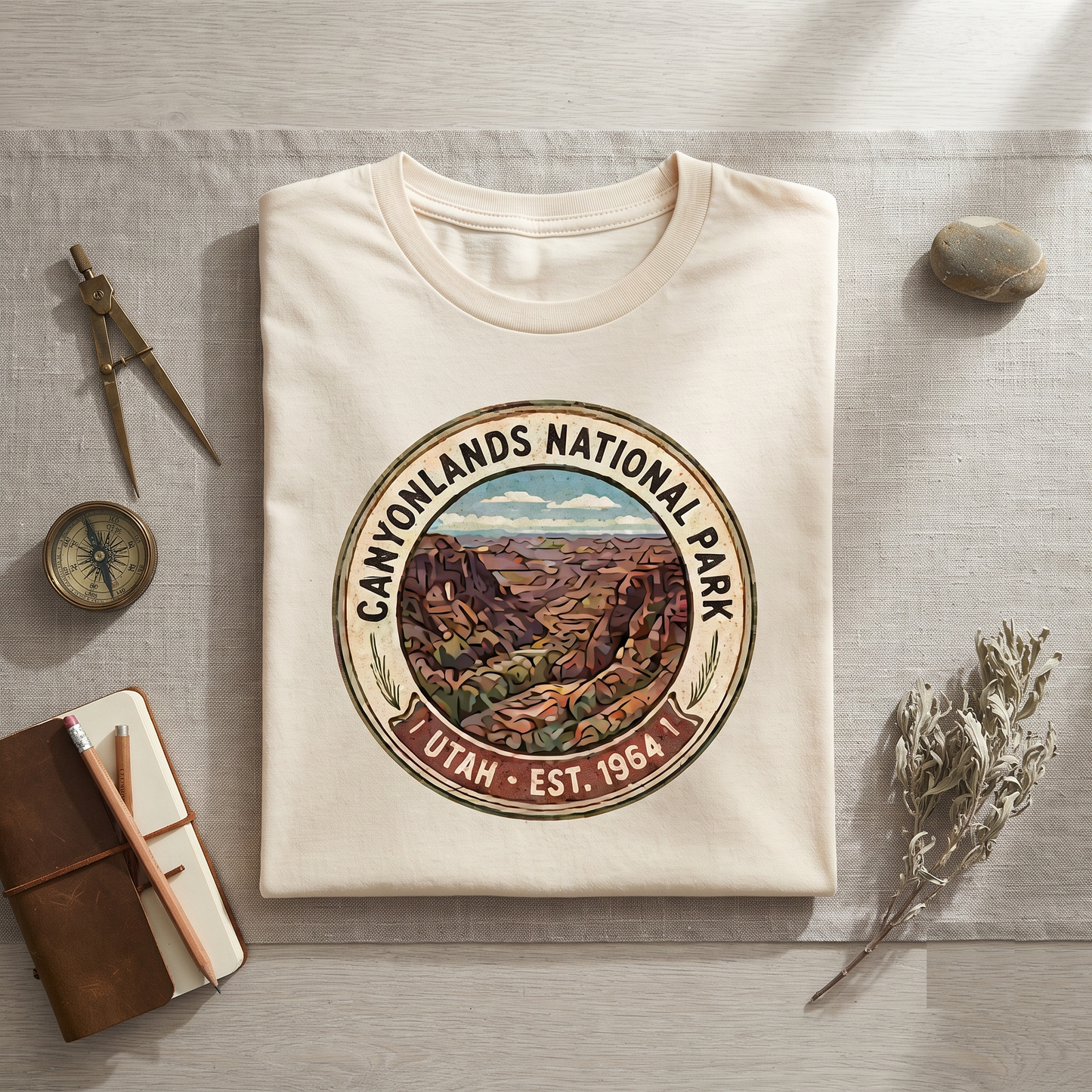 Custom Canyonlands National Park Shirt, Retro Utah Sweatshirt, Vintage Desert Hoodie, Personalized Nature Gift