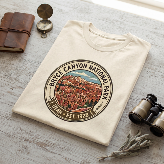 Custom Bryce Canyon National Park Retro Hoodie, Vintage Hoodoos Sweatshirt, Utah Nature Apparel
