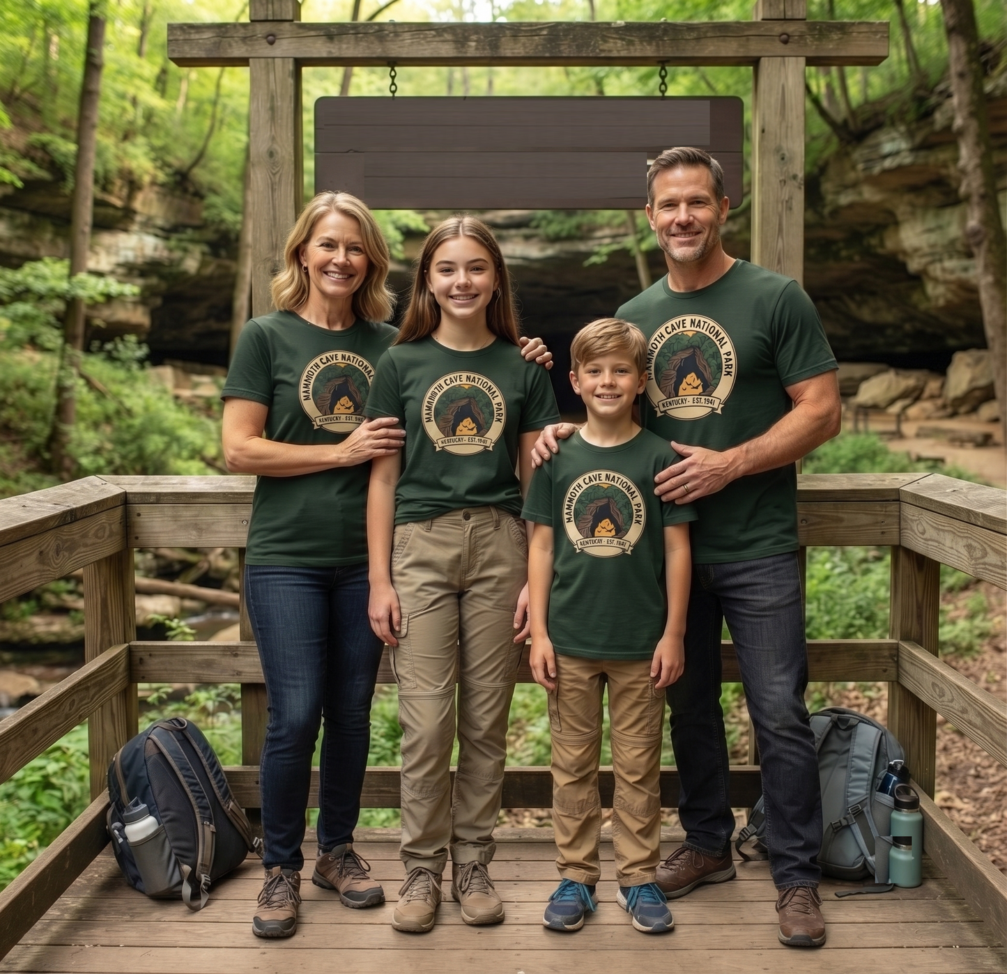Mammoth Cave National Park Retro T-Shirt: Kentucky Est. 1941 Adventure Apparel