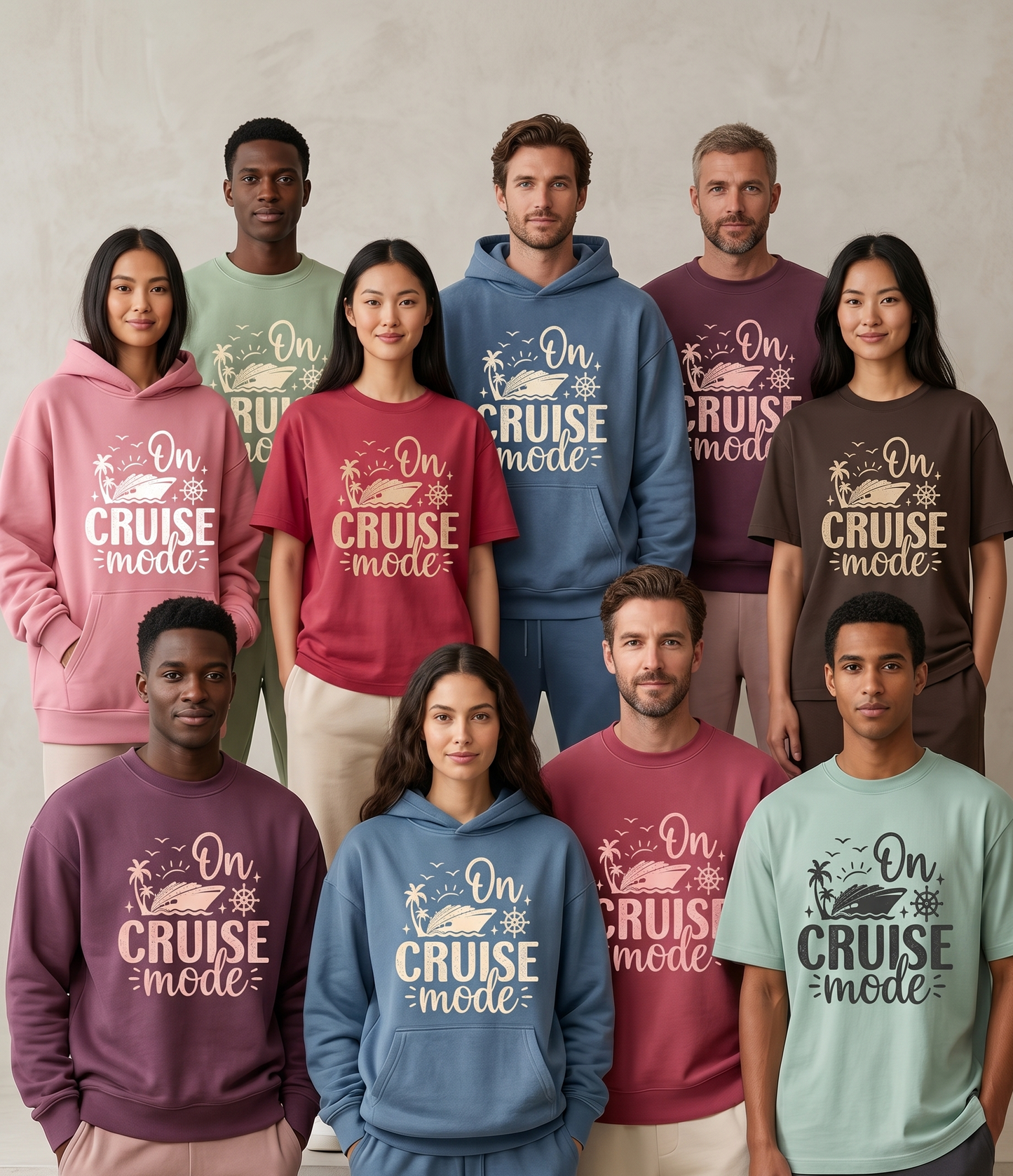Custom Cruise Ship Shirt, Nautical Vacation Apparel, Matching Cruise Squad Hoodie
