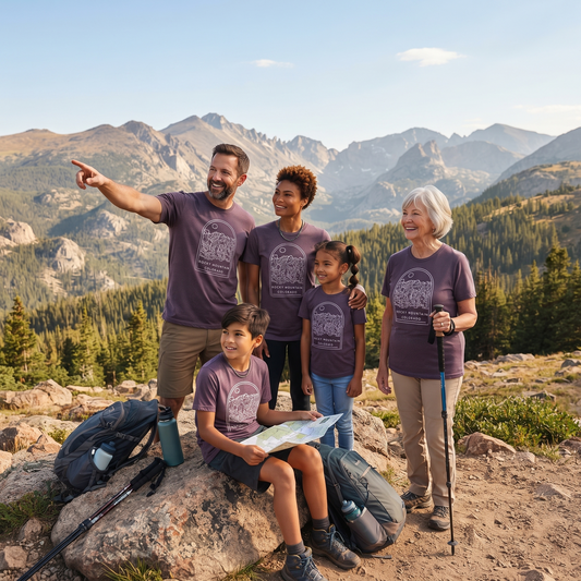 Custom Rocky Mountain National Park Shirt, Minimalist Colorado Sweatshirt, Personalized Mountain Hoodie