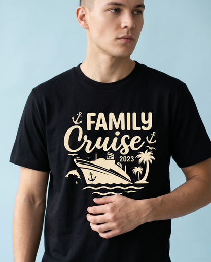 Custom Family Cruise 2026 Shirt | Matching Vacation Hoodies | Personalized Nautical Family Trip Sweatshirt | Cruise Squad Apparel