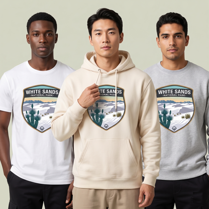 White Sands National Park Shirt, New Mexico Desert Hoodie, Vintage Dunes Sweatshirt, Custom Adventure Gift, Retro National Park Apparel