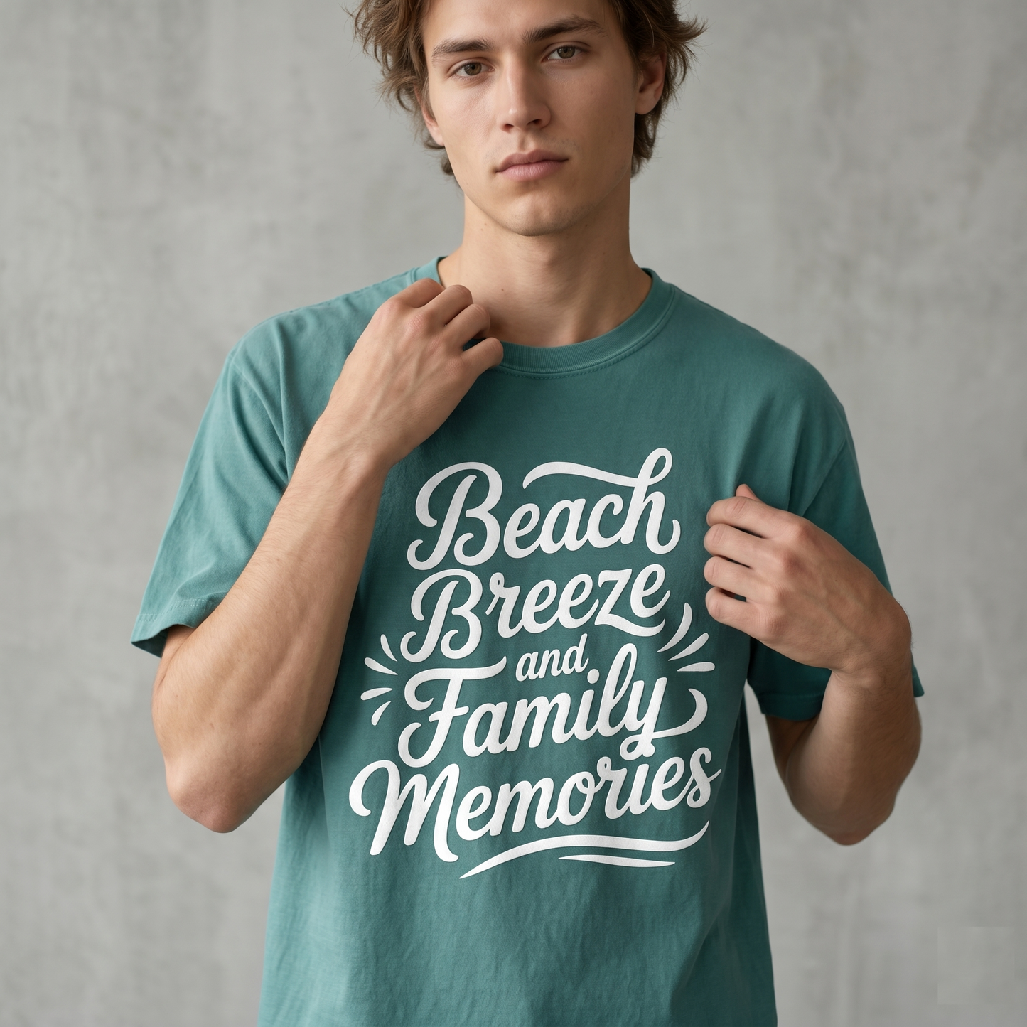 Custom Family Vacation Shirt | Beach Breeze and Family Memories | Matching Beach Hoodies | Personalized Summer Trip Sweatshirt