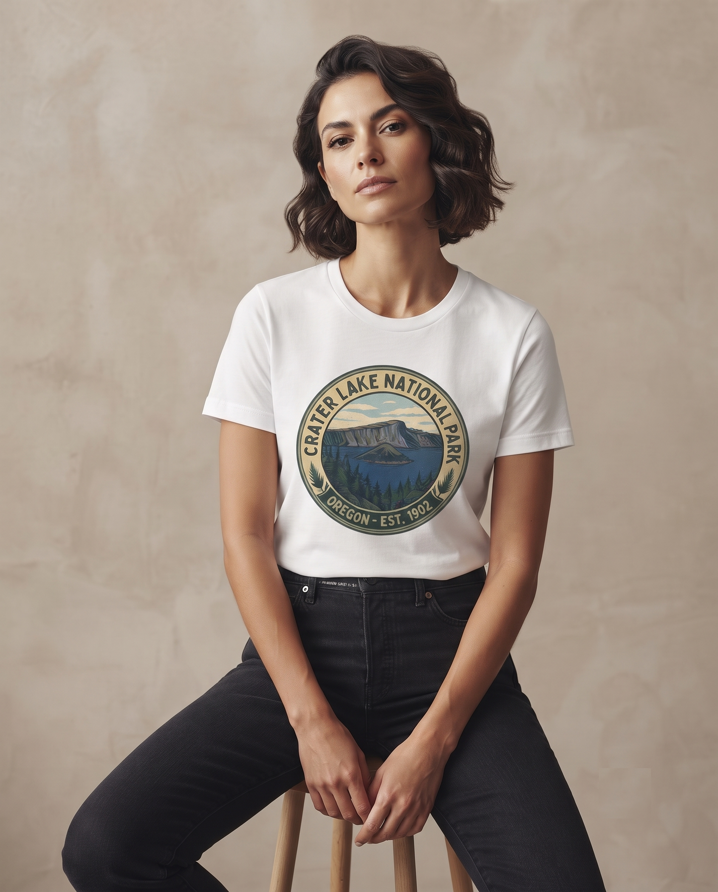 Custom Crater Lake National Park Shirt, Retro Oregon Sweatshirt, Vintage Hoodie