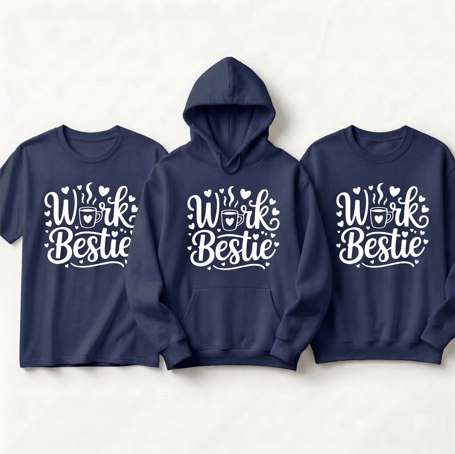 Work Bestie Shirt, Coffee Lover, Coworker Appreciation Gift, Office Squad Apparel