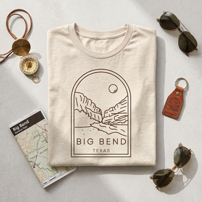 Custom Big Bend Shirt, Texas Mountain Sweatshirt, Personalized Nature Hoodie